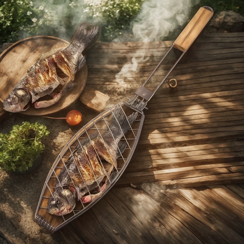 grilling net, grilling mesh, bbq grill net, portable grill net, Grilling fish net