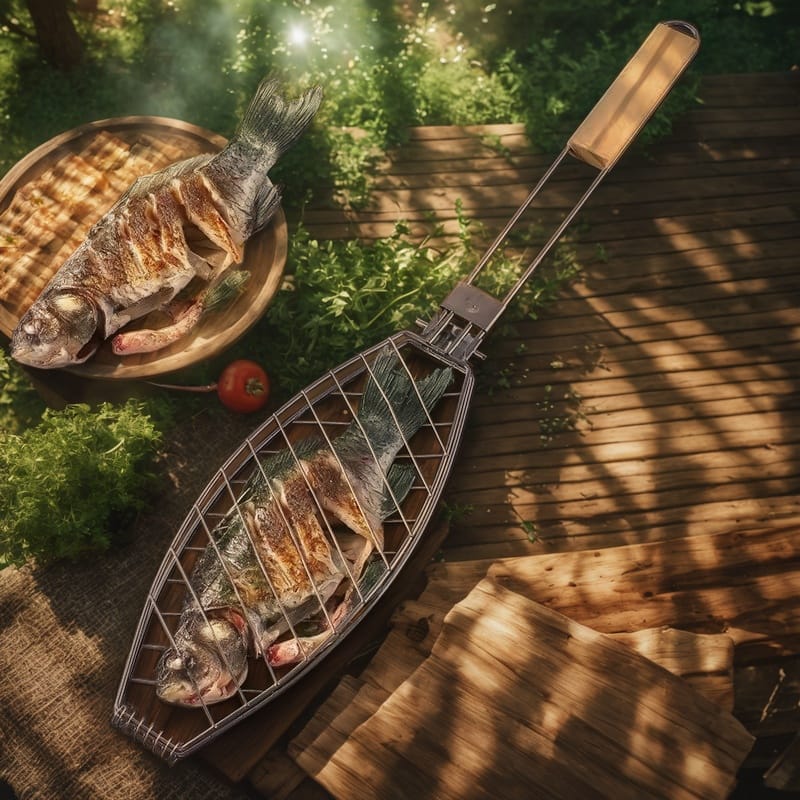 grilling net, grilling mesh, bbq grill net, portable grill net, Grilling fish net