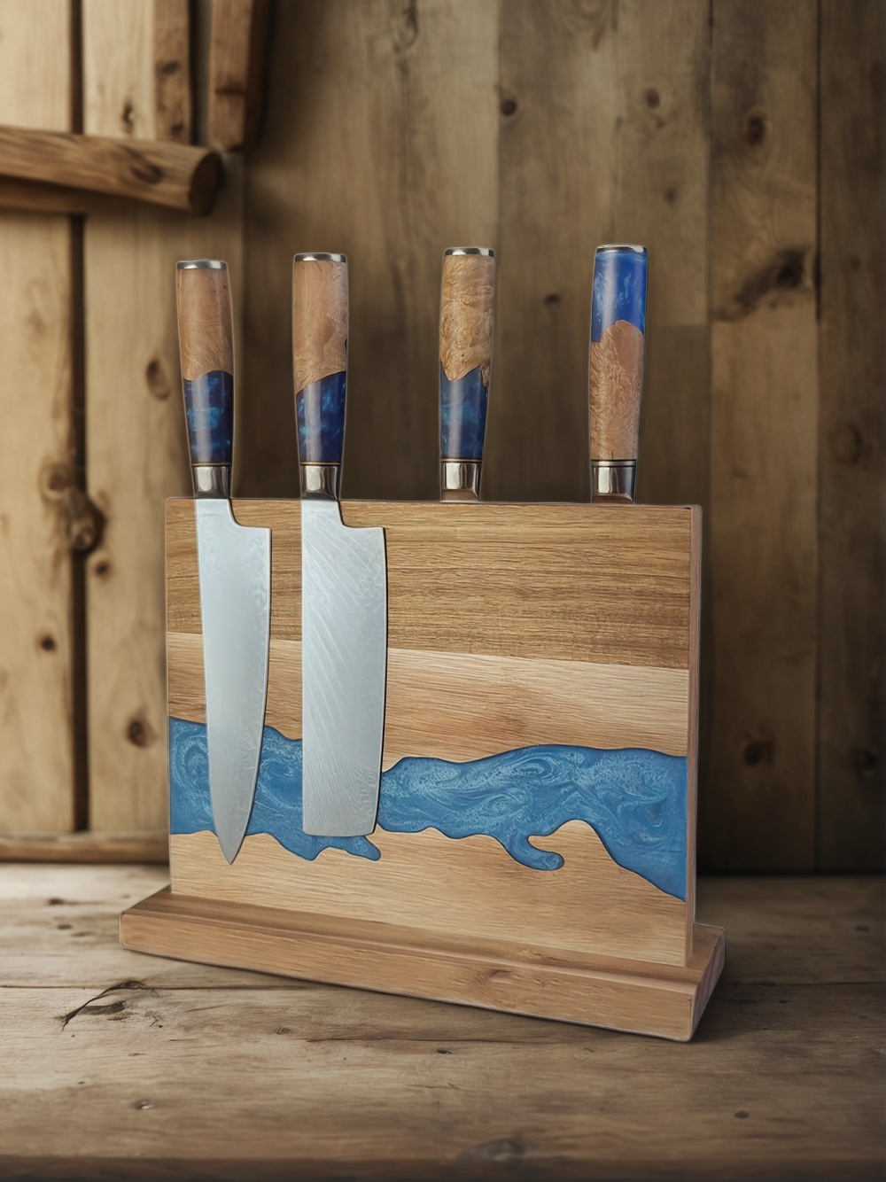 magnetic knife block, kitchen knife storage, magnetic knife holder, best magnetic knife block, space-saving knife block, wooden magnetic knife block, magnetic knife rack