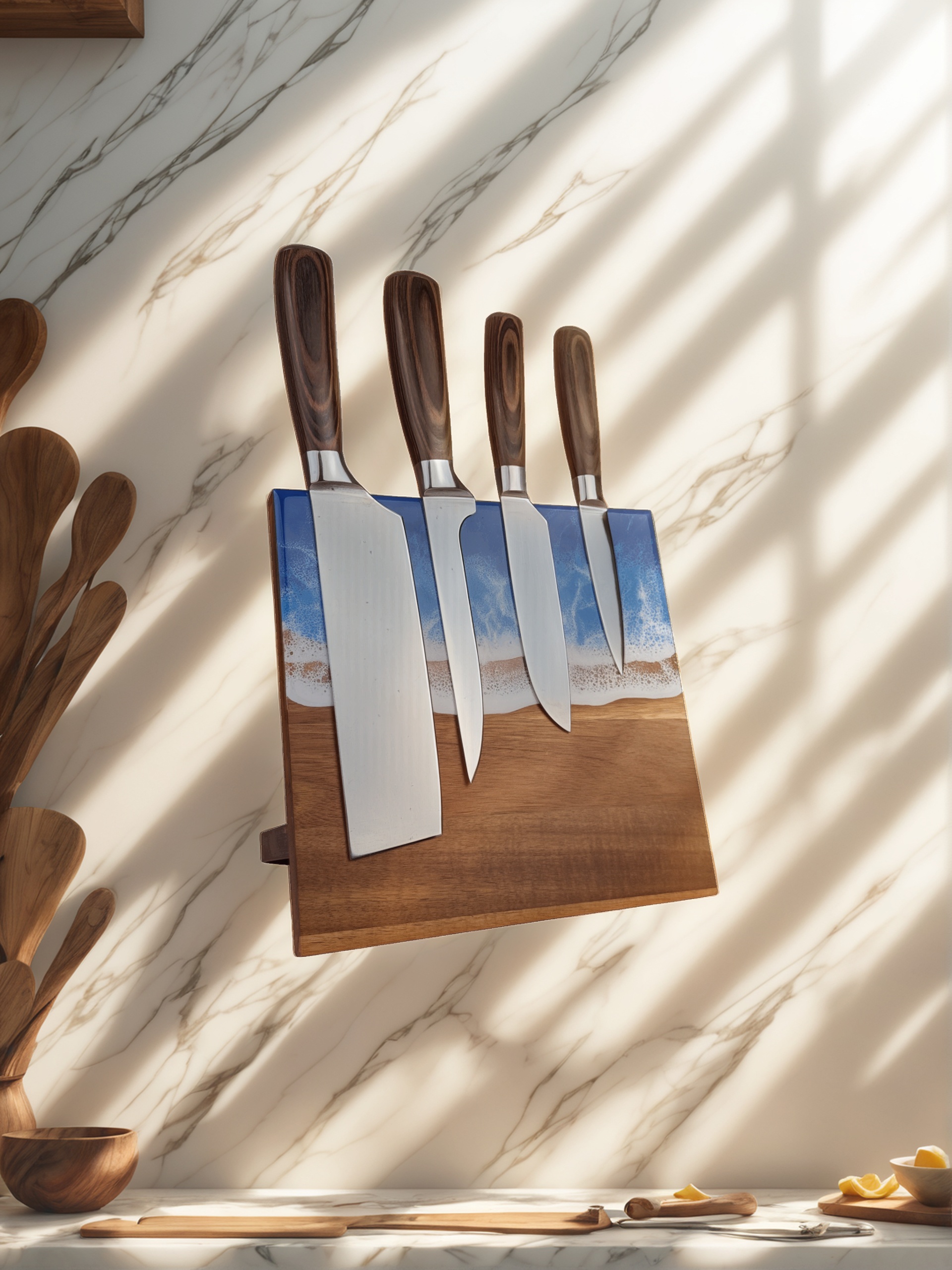 magnetic knife block, magnetic knife holder