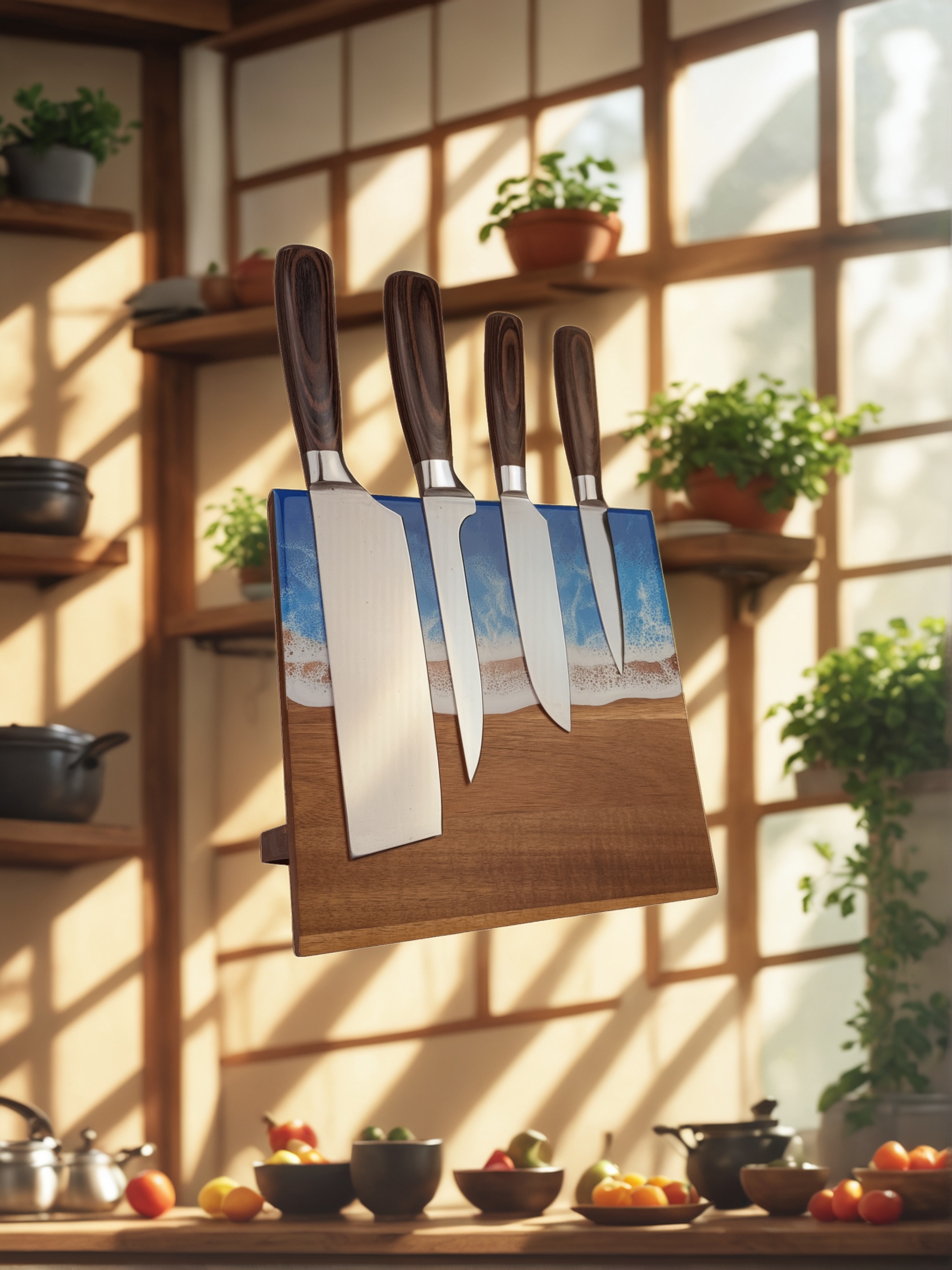 magnetic knife block, magnetic knife holder