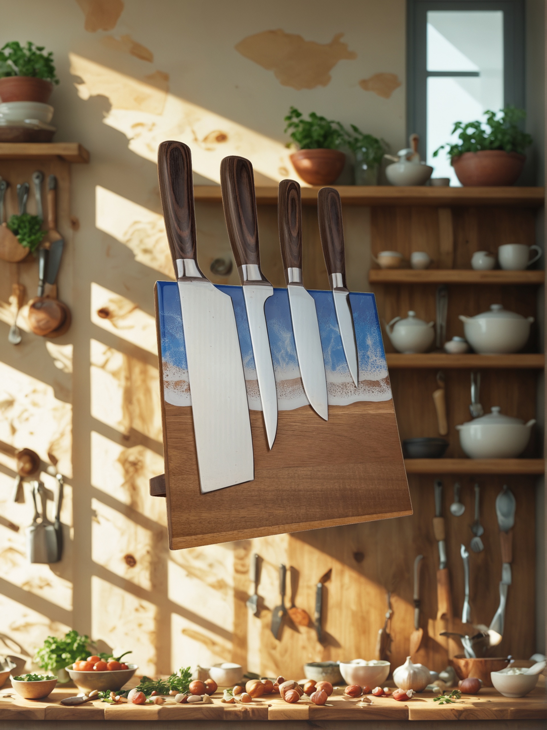 magnetic knife block, magnetic knife holder