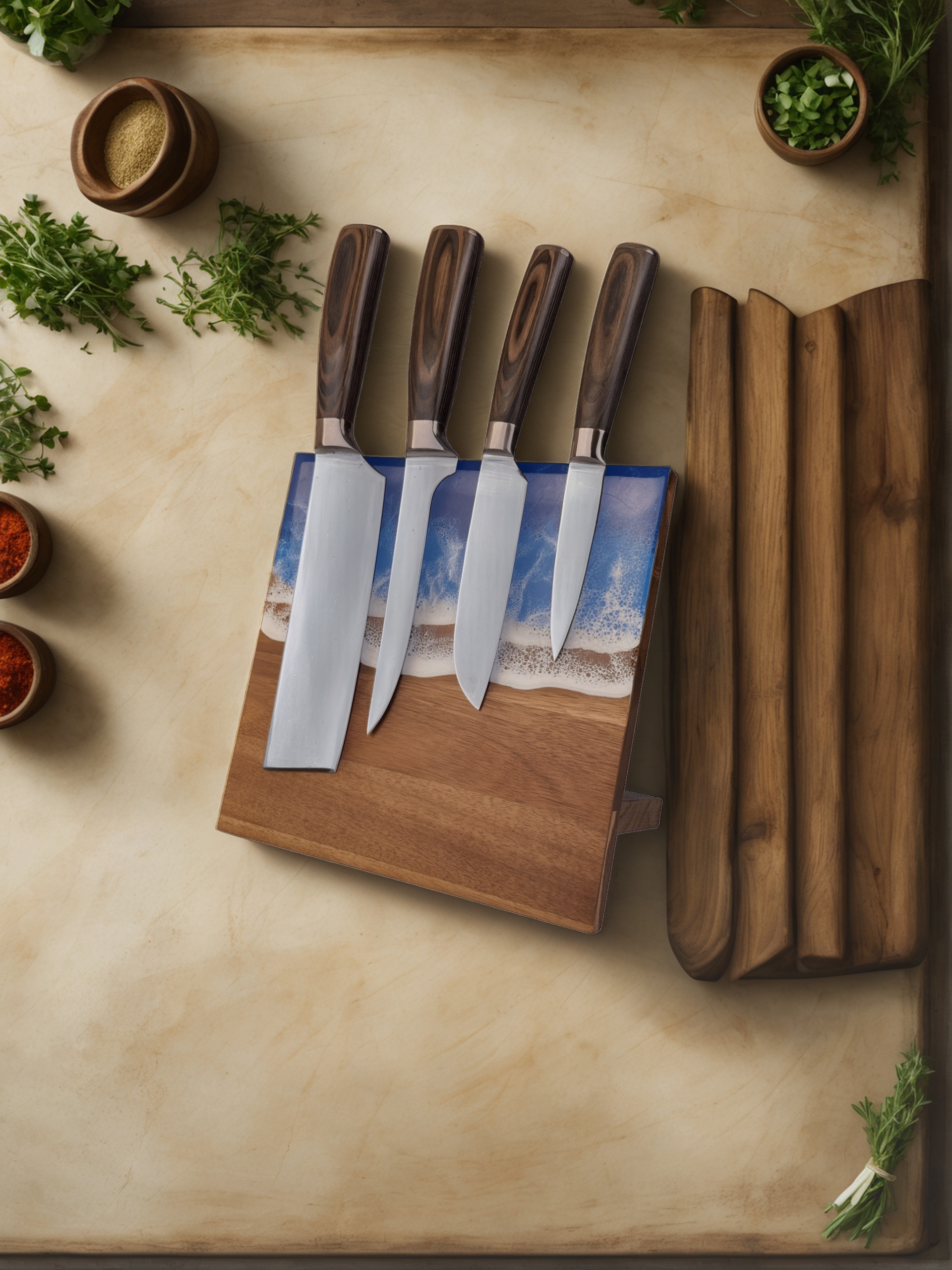 magnetic knife block, magnetic knife holder