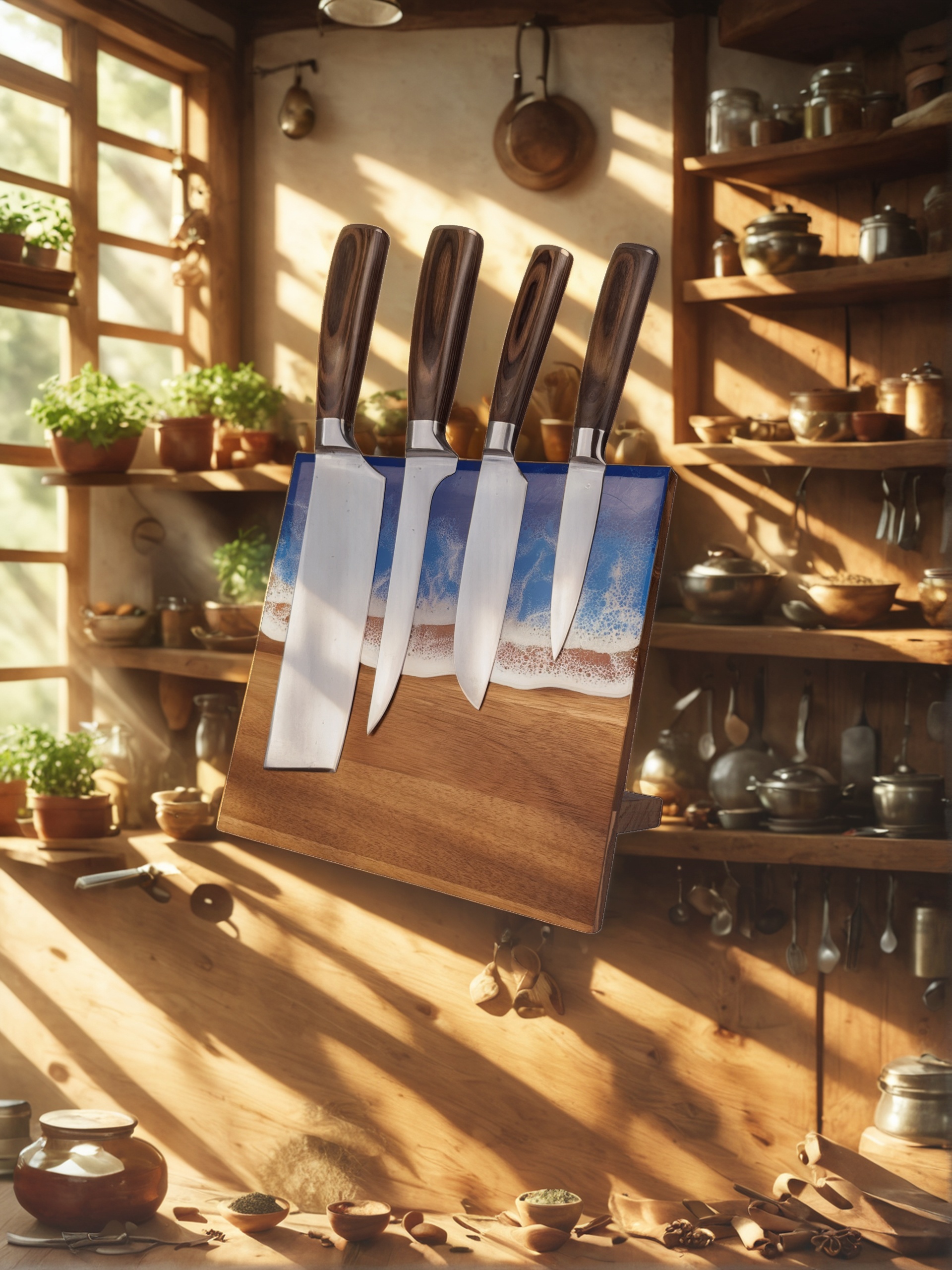 magnetic knife block, magnetic knife holder