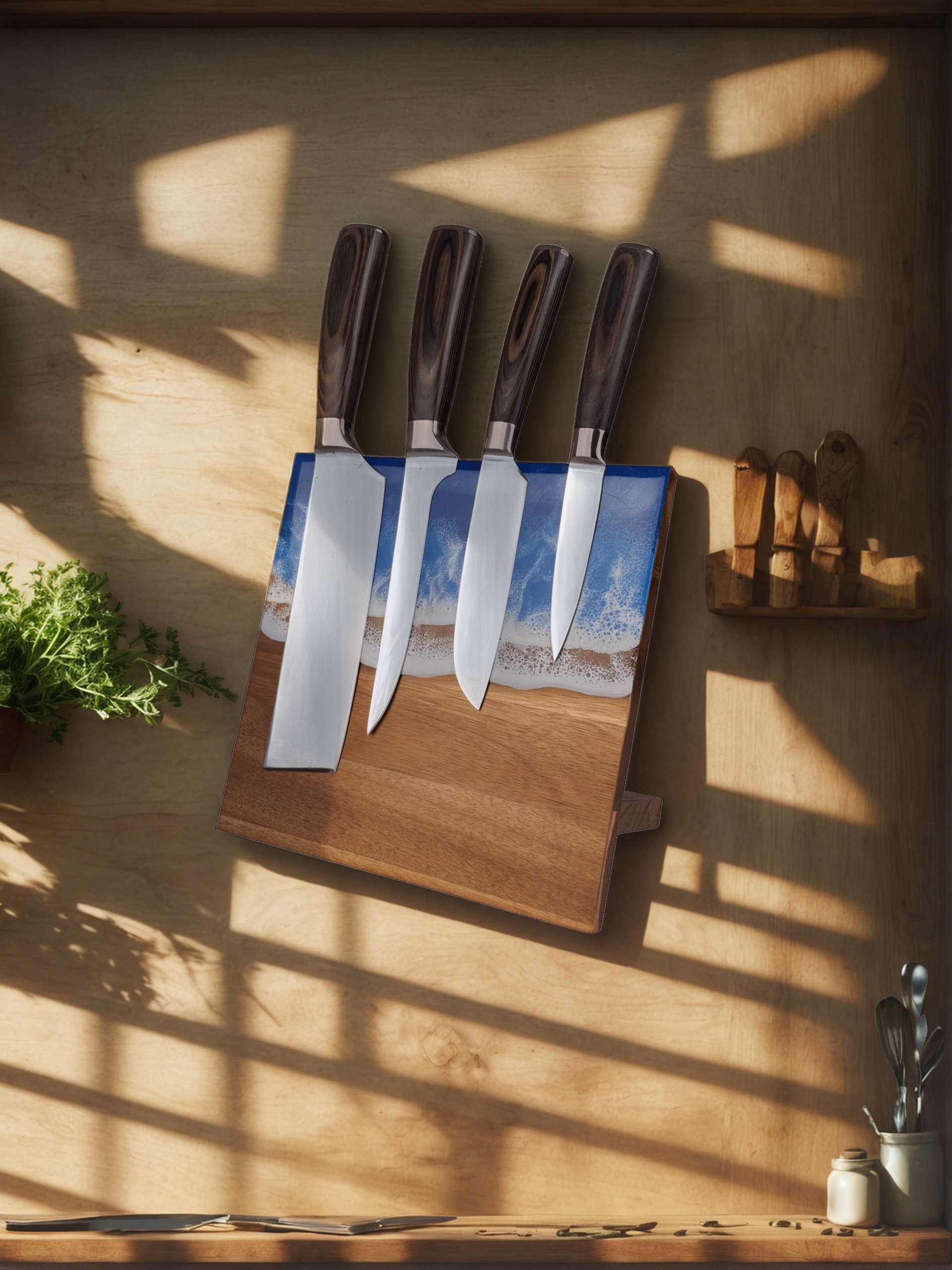 magnetic knife block, magnetic knife holder