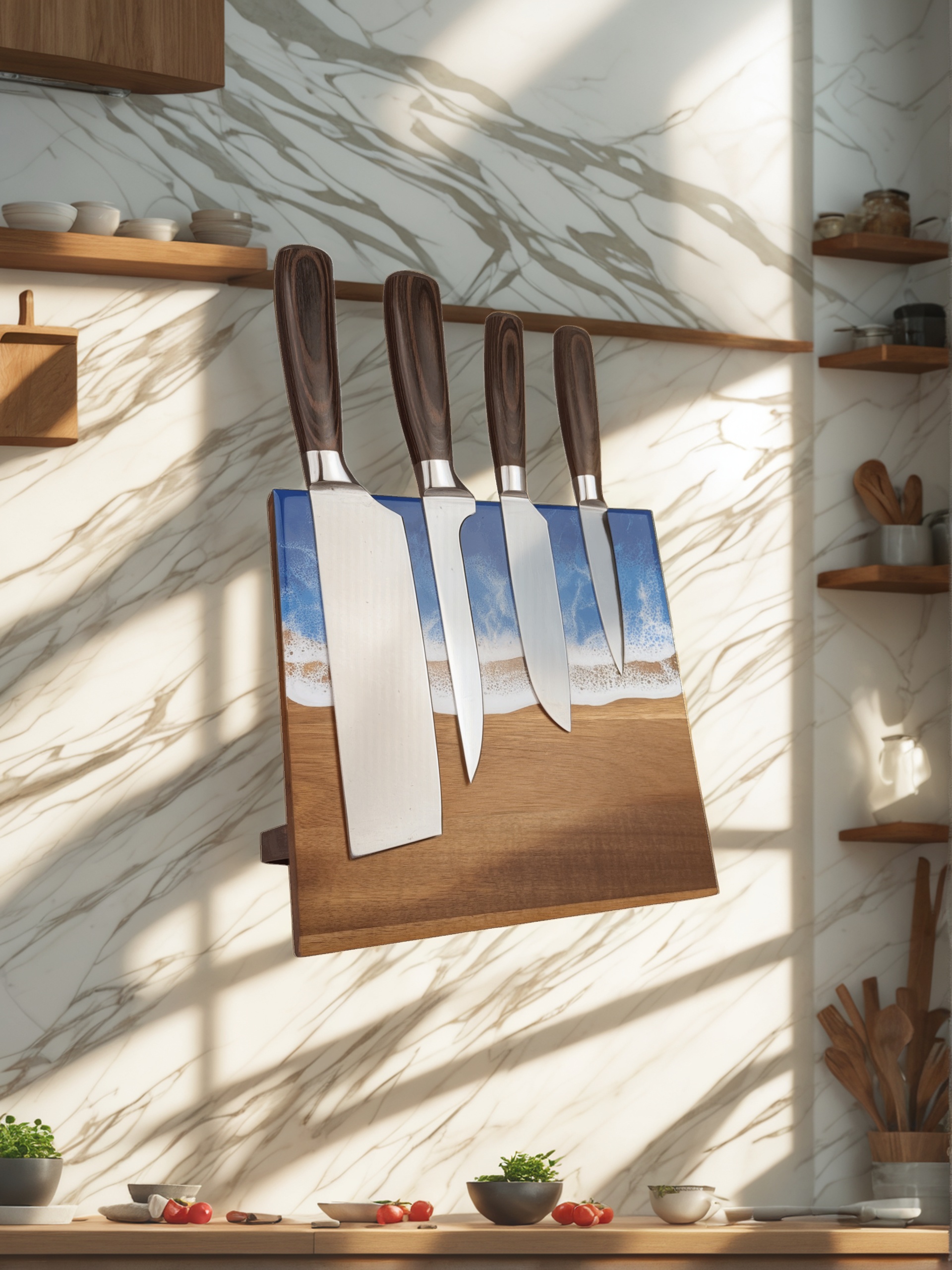 magnetic knife block, magnetic knife holder