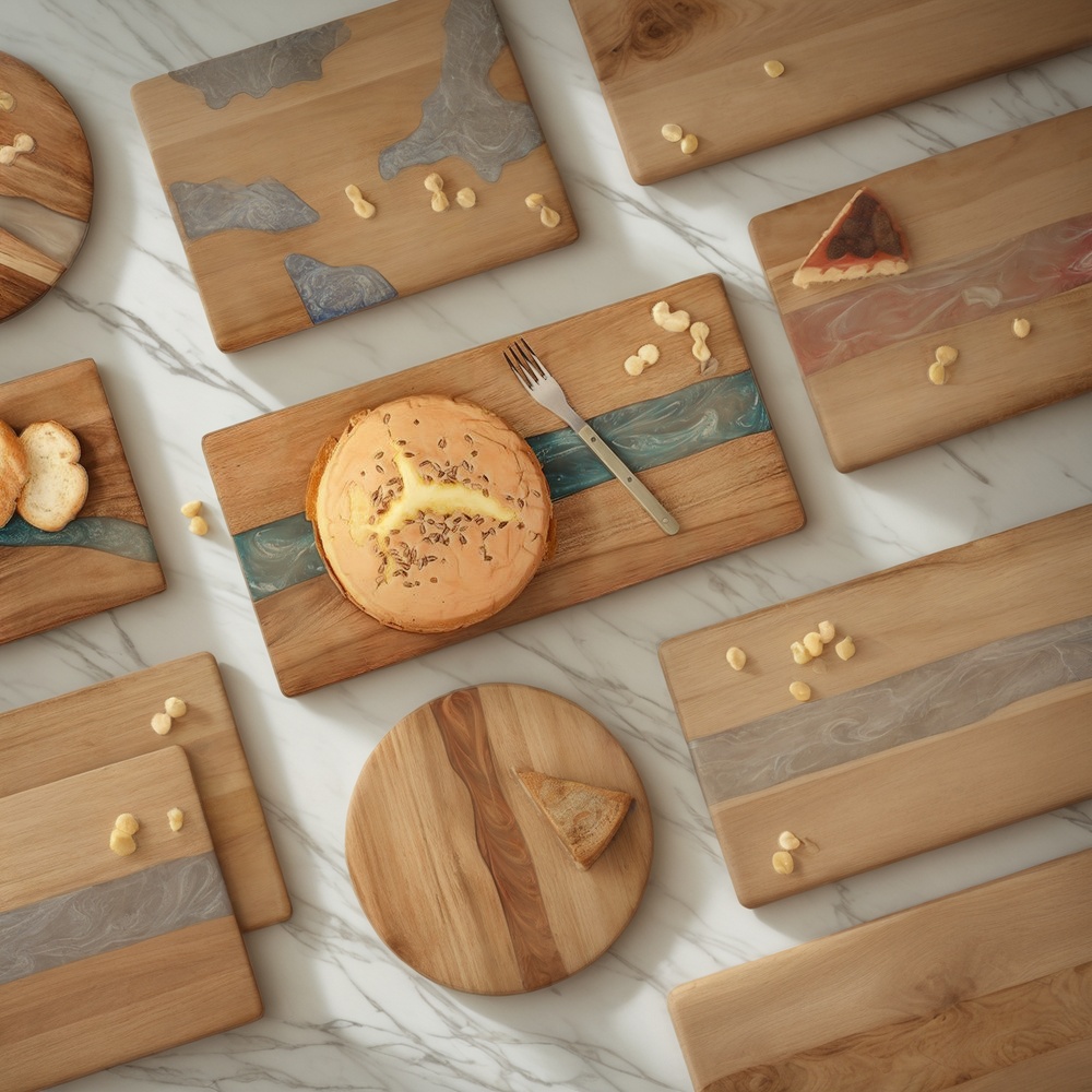 Resin Cutting Board, Artisan Resin Cutting Boards