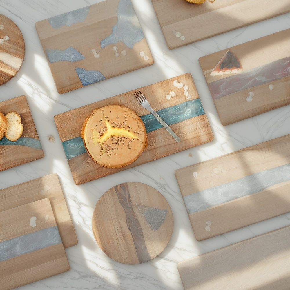 Resin Cutting Board, Artisan Resin Cutting Boards