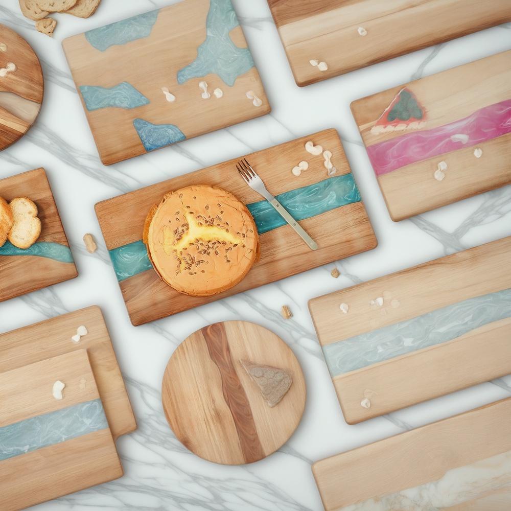 Resin Cutting Board, Artisan Resin Cutting Boards