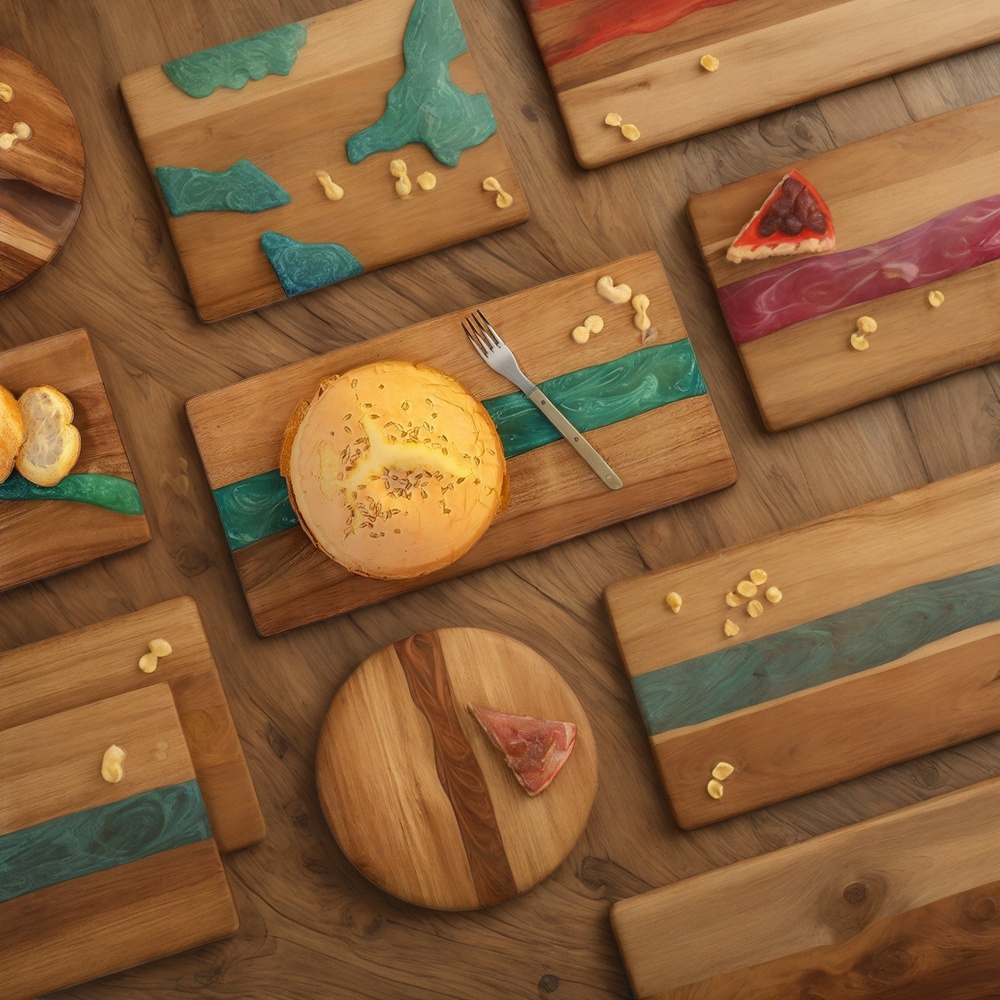 Resin Cutting Board, Artisan Resin Cutting Boards