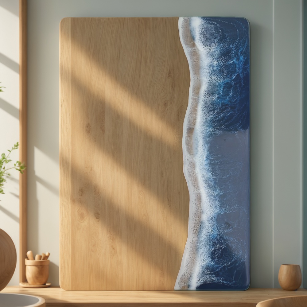 resin cutting board, epoxy resin cutting board, custom resin cutting board, handmade resin cutting board, unique resin boards