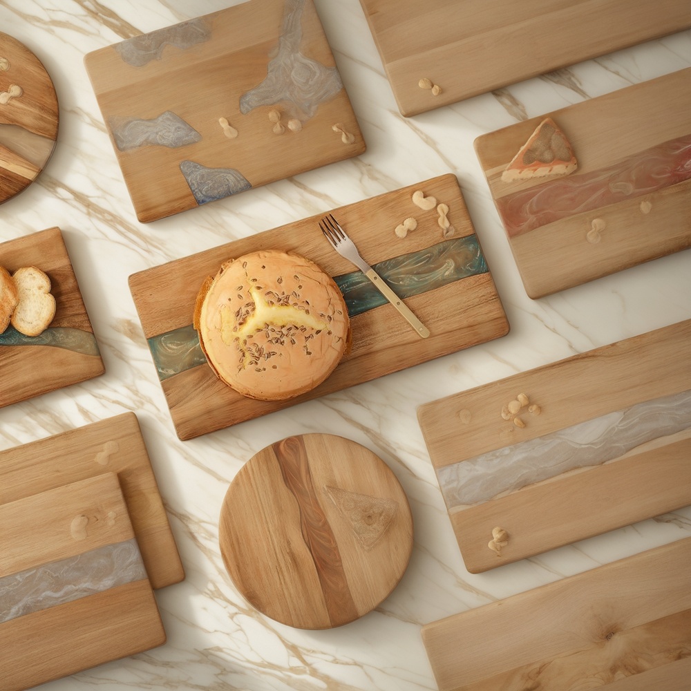 Resin Cutting Board, Artisan Resin Cutting Boards