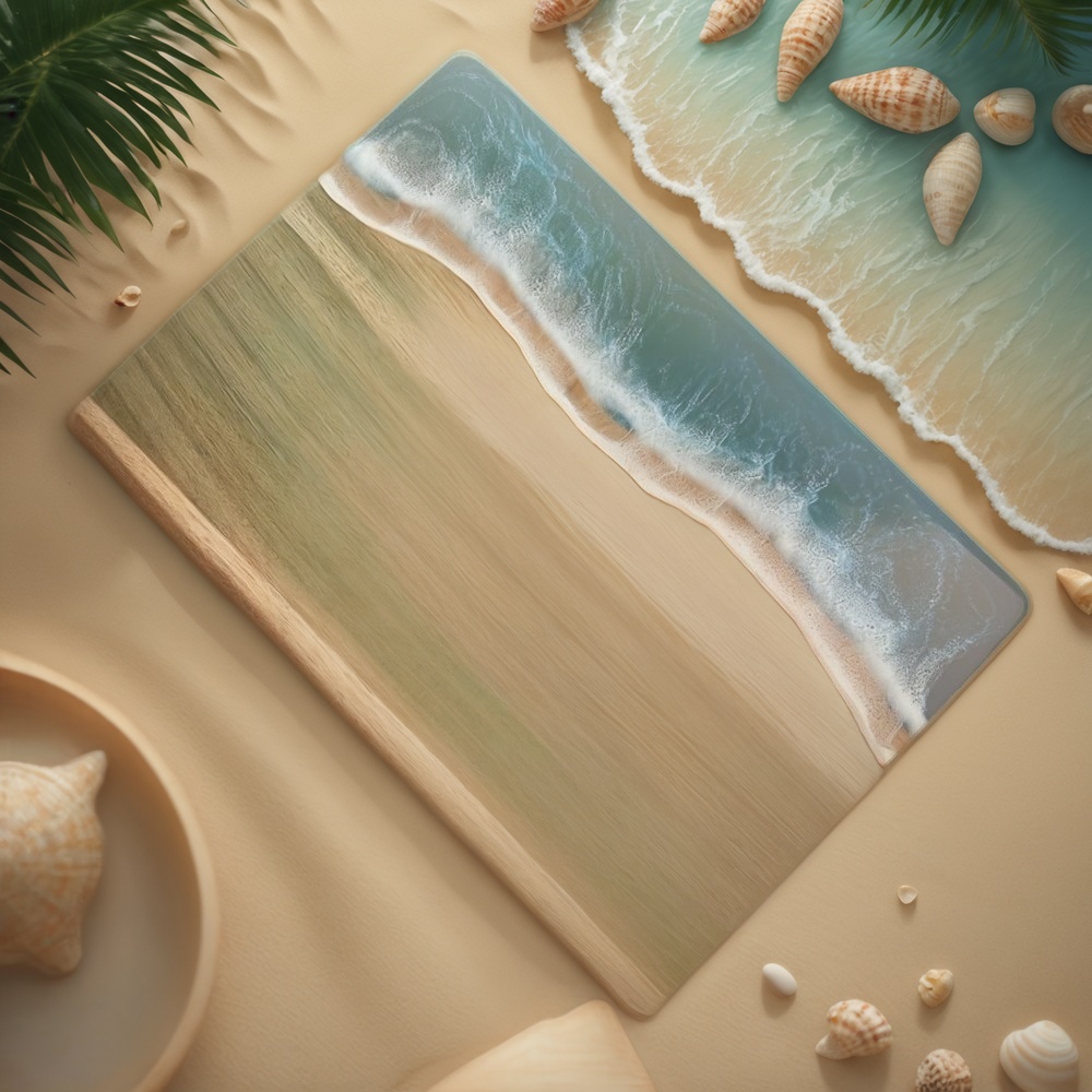 resin cutting board, epoxy resin cutting board, resin and wood cutting board