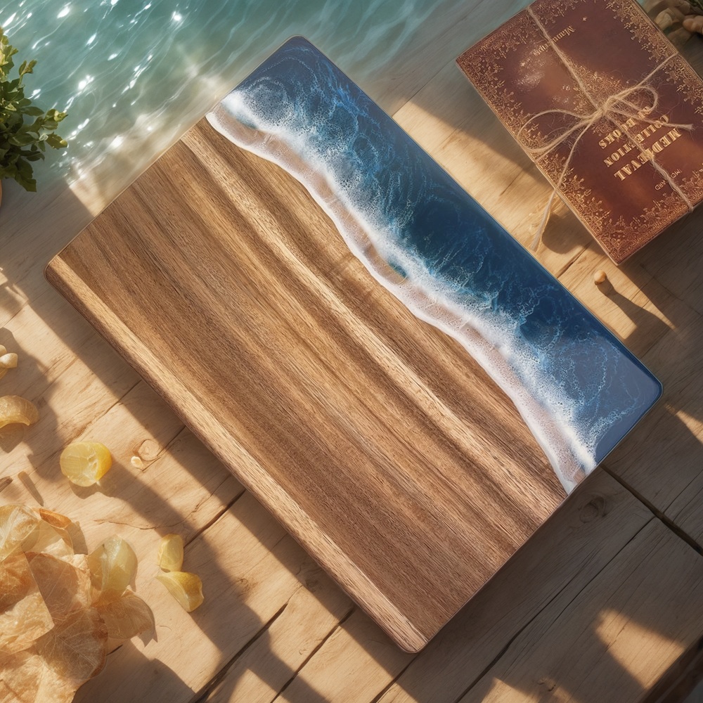 Resin Cutting Board, resin cutting board, epoxy resin cutting board, custom resin cutting board, handmade resin cutting board, unique resin boards