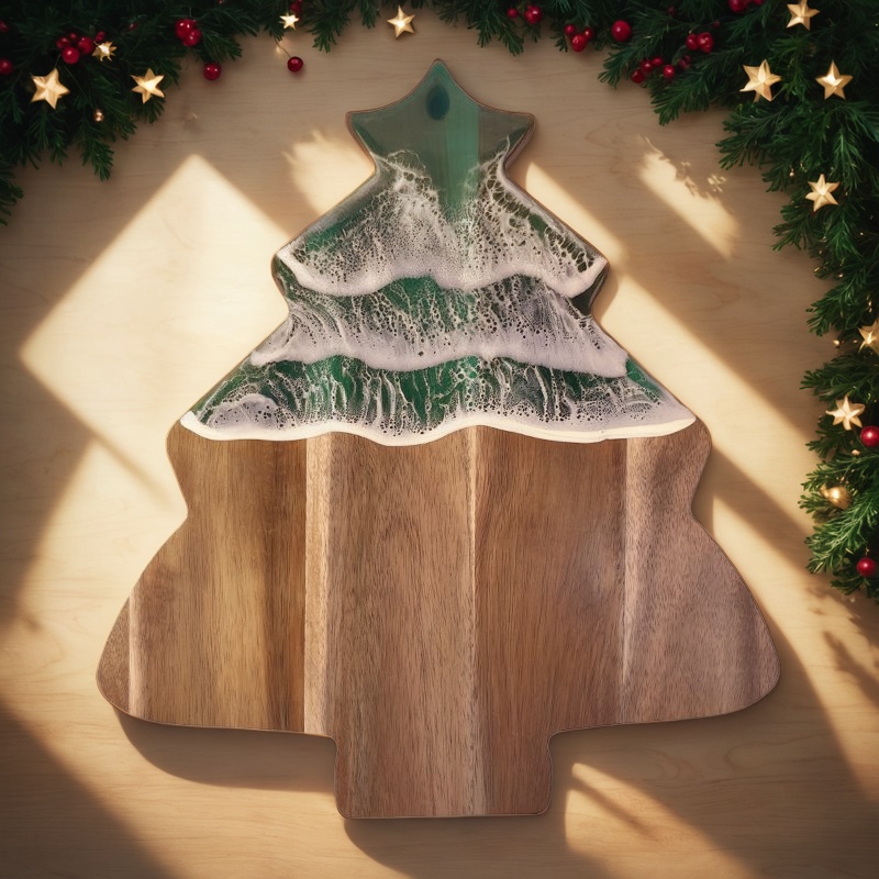 resin cutting board, epoxy resin cutting board, resin cheese board, resin wood cutting board