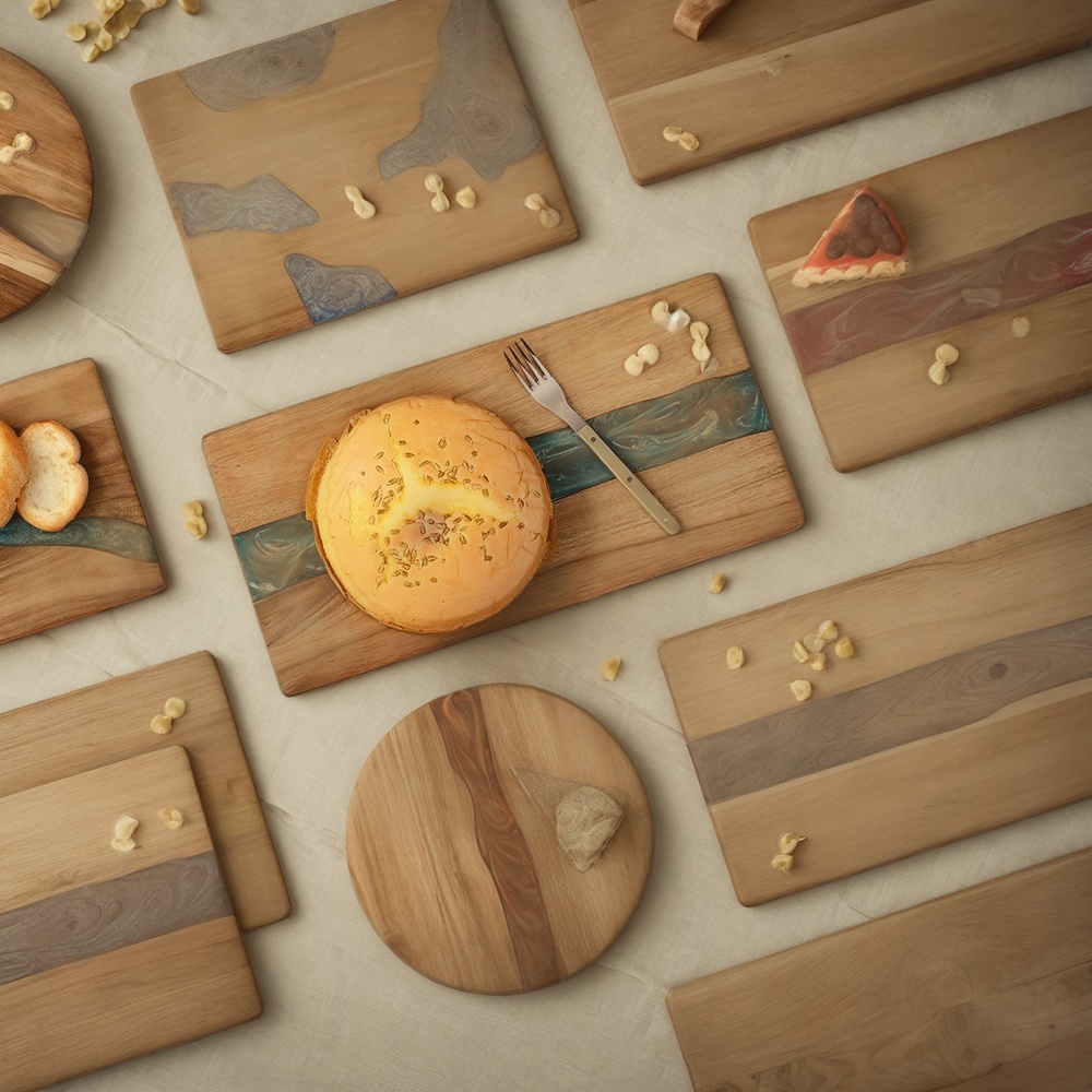 Resin Cutting Board, Artisan Resin Cutting Boards