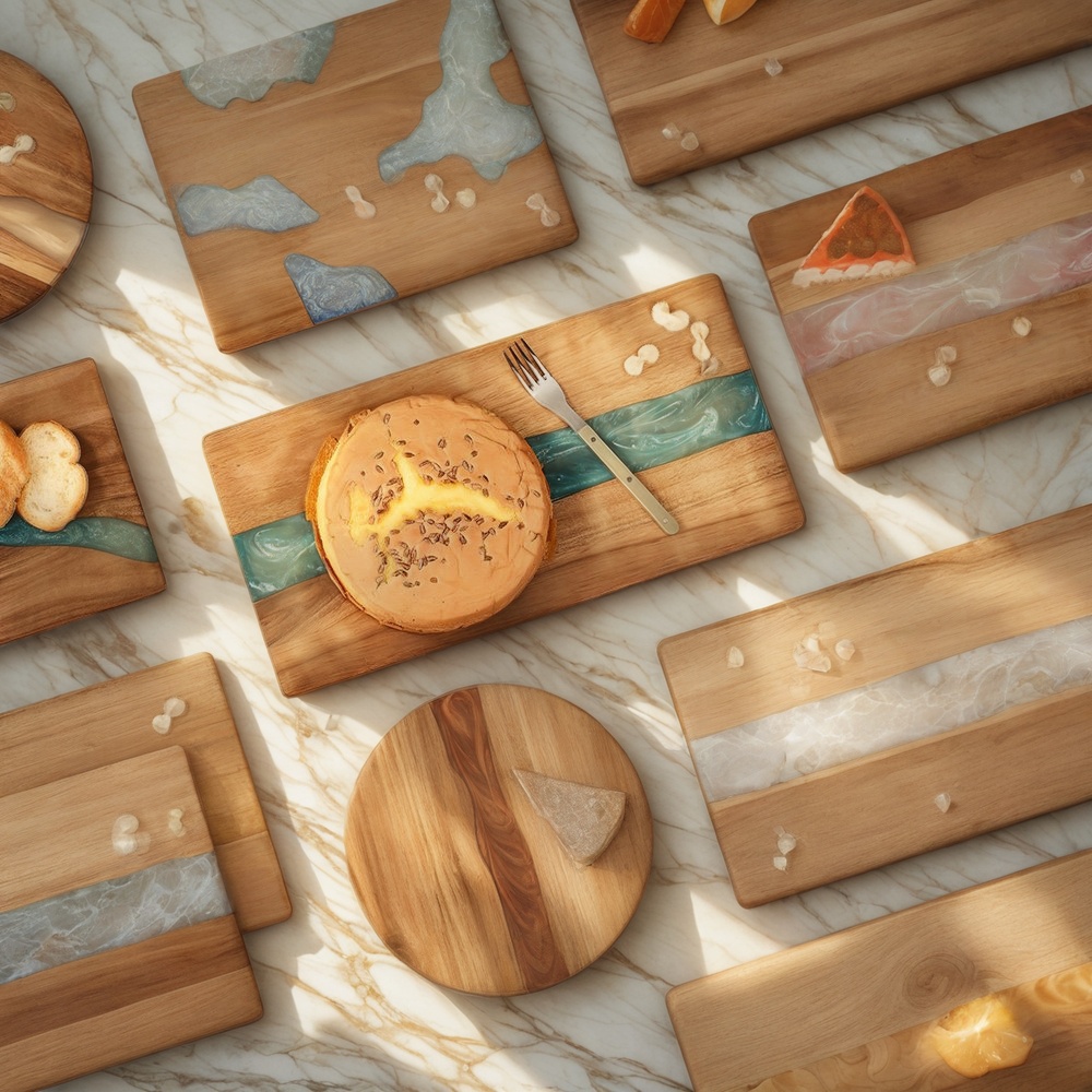 Resin Cutting Board, Artisan Resin Cutting Boards