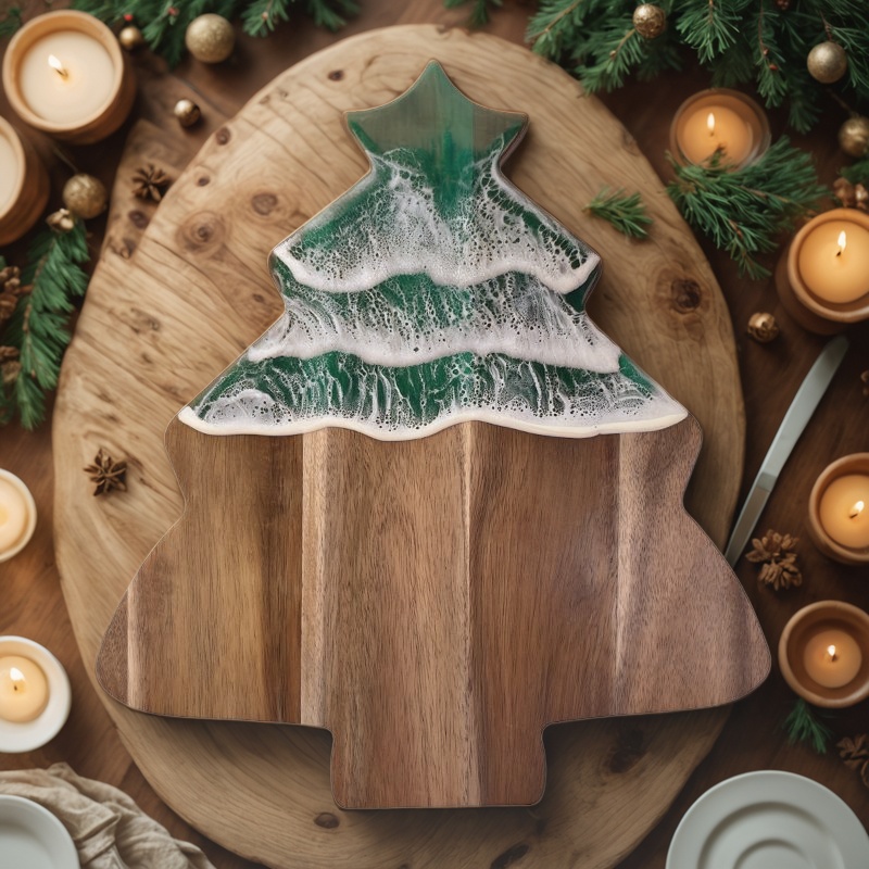 resin cutting board, epoxy resin cutting board, resin cheese board, resin wood cutting board