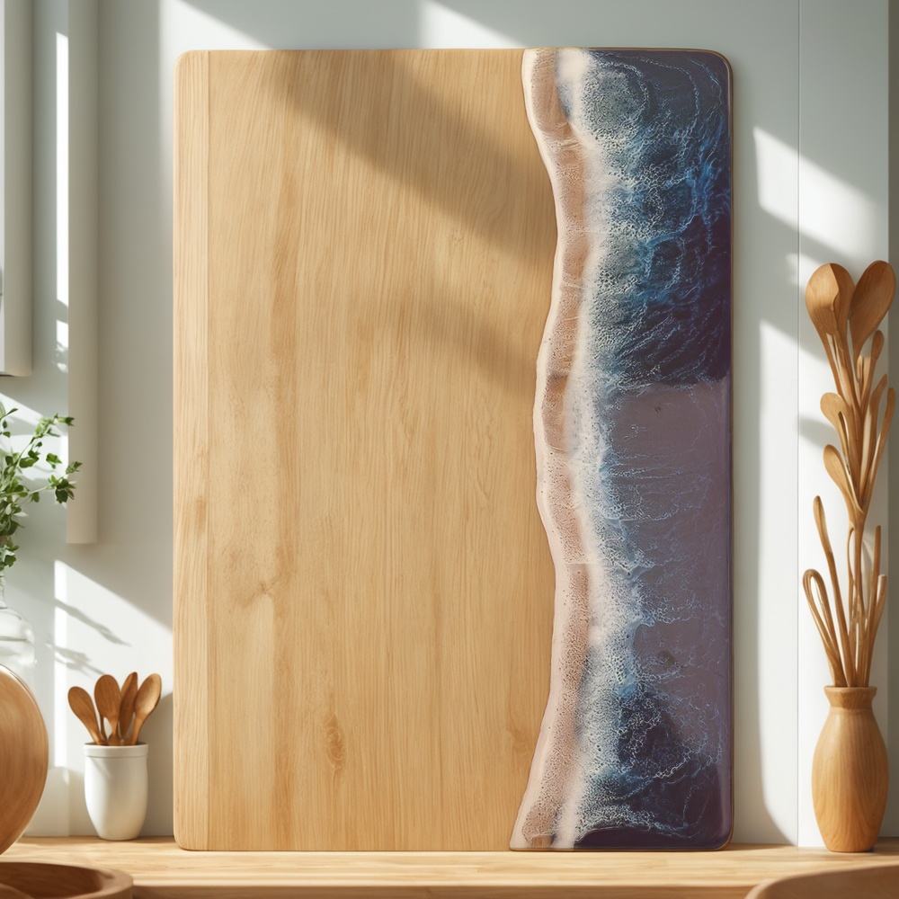 resin cutting board, epoxy resin cutting board, custom resin cutting board, handmade resin cutting board, unique resin boards