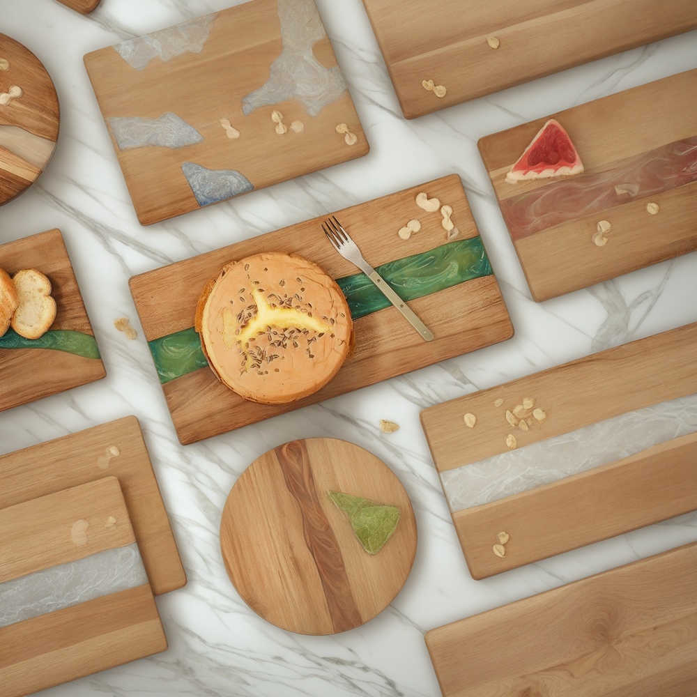 Resin Cutting Board, Artisan Resin Cutting Boards
