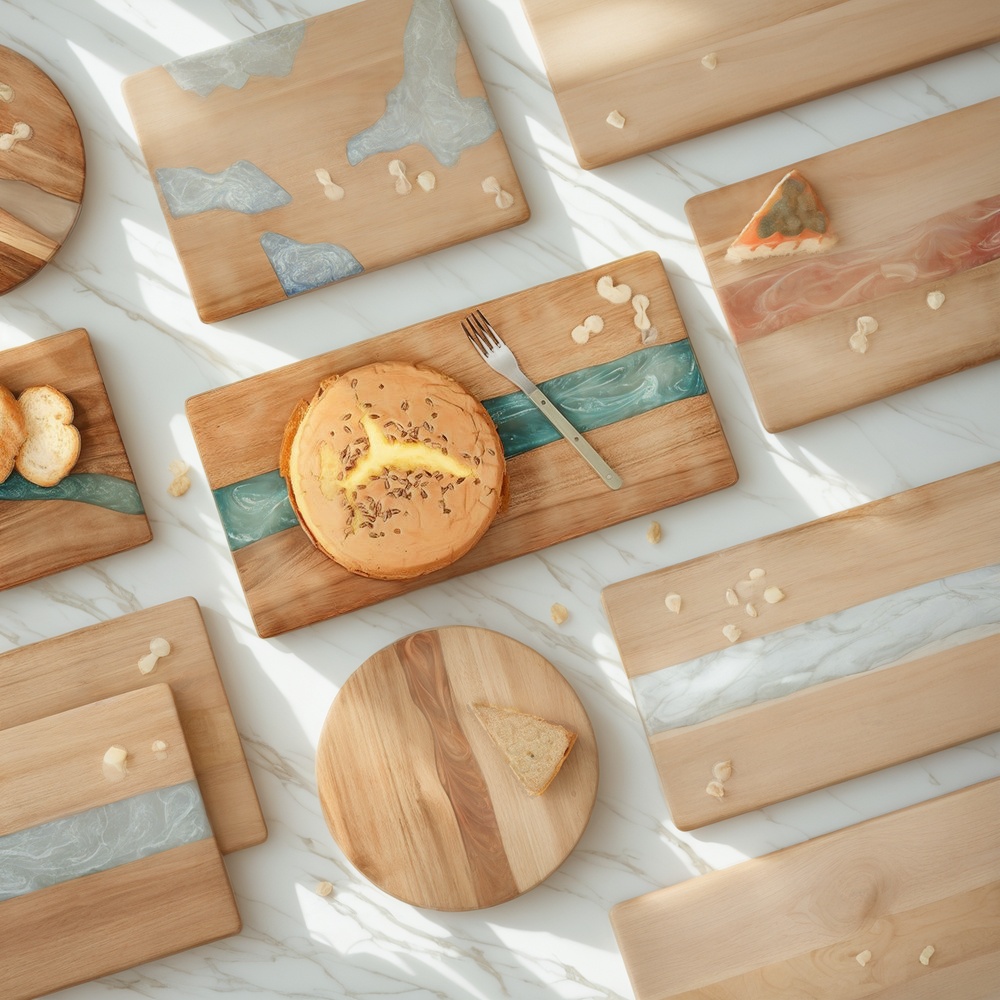 Resin Cutting Board, Artisan Resin Cutting Boards