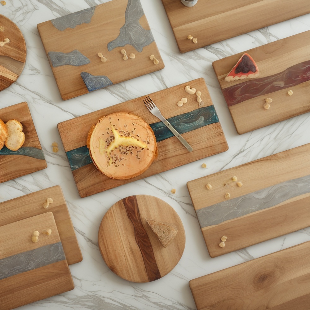 Resin Cutting Board, Artisan Resin Cutting Boards