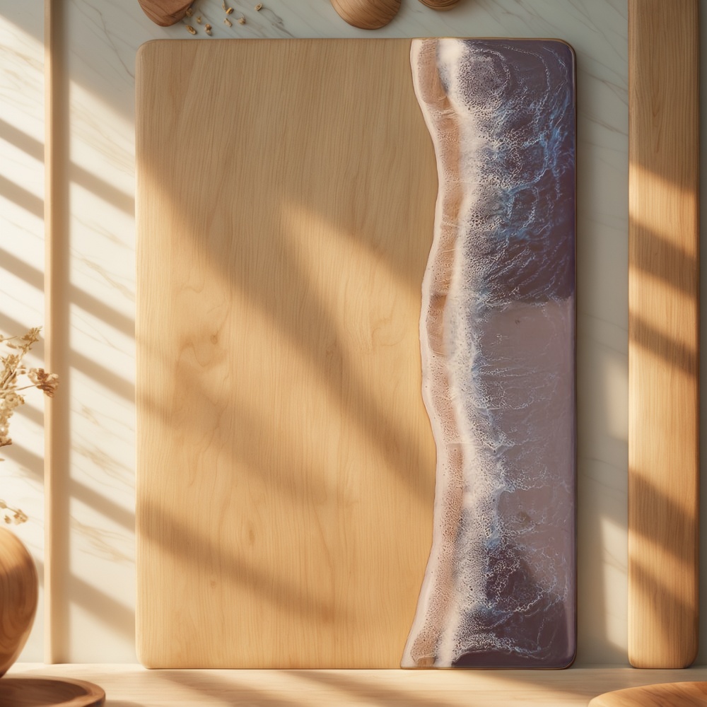 resin cutting board, epoxy resin cutting board, custom resin cutting board, handmade resin cutting board, unique resin boards