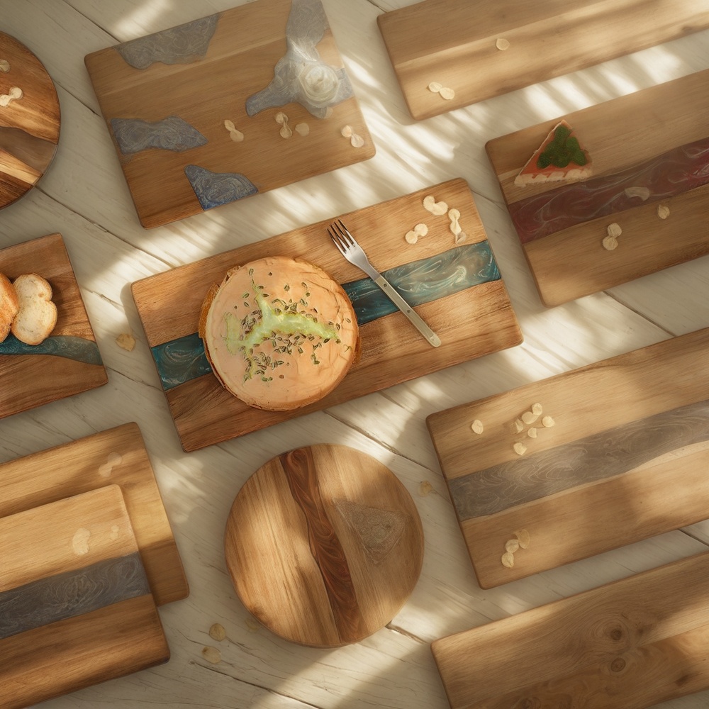 Resin Cutting Board, Artisan Resin Cutting Boards