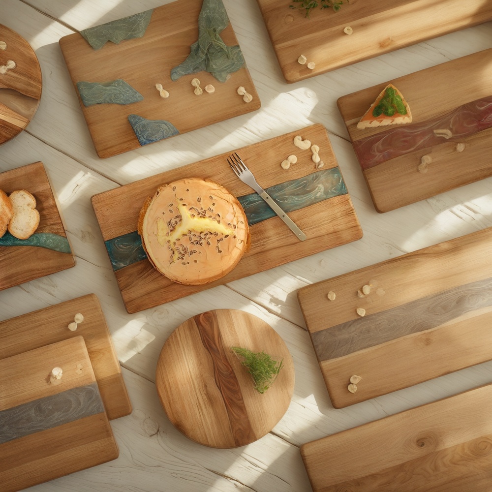 Resin Cutting Board, Artisan Resin Cutting Boards