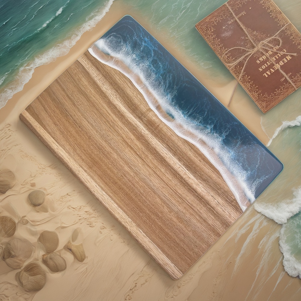 Resin Cutting Board, resin cutting board, epoxy resin cutting board, custom resin cutting board, handmade resin cutting board, unique resin boards